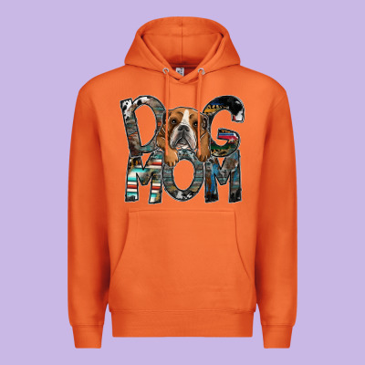 Dog Mom Premium Hoodie Designed By Sublimationcraftshop