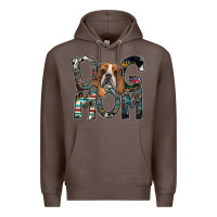 Coffee dog mom Premium Hoodie - SublimationCraftShop