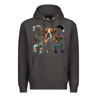 Smoke dog mom Premium Hoodie - SublimationCraftShop