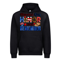 Black Memorial day honor and remember Urban Hoodie - Neo Western