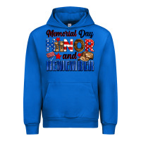 Cobalt Memorial day honor and remember Urban Hoodie - Neo Western