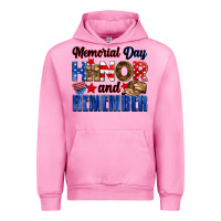 Fuchsia Pink Memorial day honor and remember Urban Hoodie - Neo Western