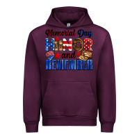 Mauve Wine Memorial day honor and remember Urban Hoodie - Neo Western
