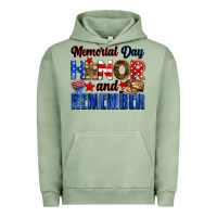 Pigment Oil Green Memorial day honor and remember Urban Hoodie - Neo Western