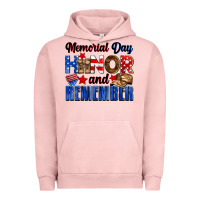 Pigment Salmon Memorial day honor and remember Urban Hoodie - Neo Western