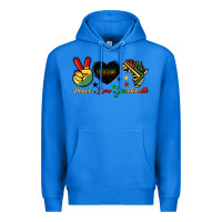True Royal peace love juneteenth 1865 Premium Hoodie - HRA Design Shop