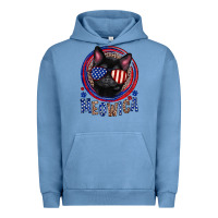 Pigment Pebble Blue Meowica Urban Hoodie - Neo Western