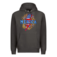 Smoke Merica lightning bolt Premium Hoodie - Neo Western