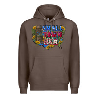 Coffee Small town usa 4th of july Premium Hoodie - CowGirlArtShop