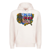 Small Town Usa 4th Of July Premium Hoodie | Teevron