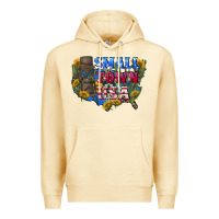 Pina Colada Small town usa 4th of july Premium Hoodie - CowGirlArtShop