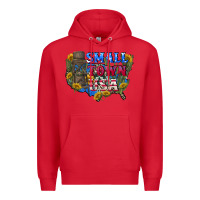 Red Small town usa 4th of july Premium Hoodie - CowGirlArtShop