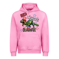 Red White Rawr 4th Of July Urban Hoodie | Teevron