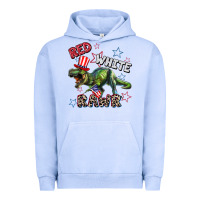 Pigment Grape Ice Red white rawr 4th of July Urban Hoodie - CowGirlArtShop