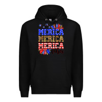 Black Merica merica merica vibes Premium Hoodie - Neo Western