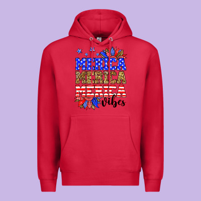 Merica Merica Merica Vibes Premium Hoodie Designed By Neo Western