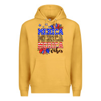 Mustard Merica merica merica vibes Premium Hoodie - Neo Western