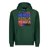 Sports Green Merica merica merica vibes Premium Hoodie - Neo Western