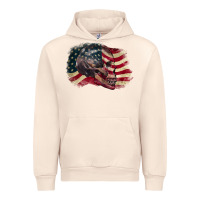 Sandshell Red white rawr 4th of July Urban Hoodie - CowGirlArtShop
