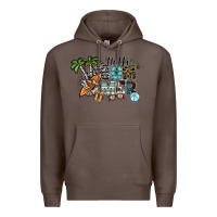 Coffee hello summer Premium Hoodie - SublimationCraftShop