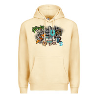 Pina Colada hello summer Premium Hoodie - SublimationCraftShop