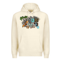 Sandshell hello summer Premium Hoodie - SublimationCraftShop