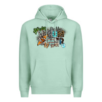Seafoam hello summer Premium Hoodie - SublimationCraftShop