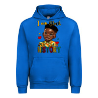 Cobalt i am black history black boy Urban Hoodie - HRA Design Shop