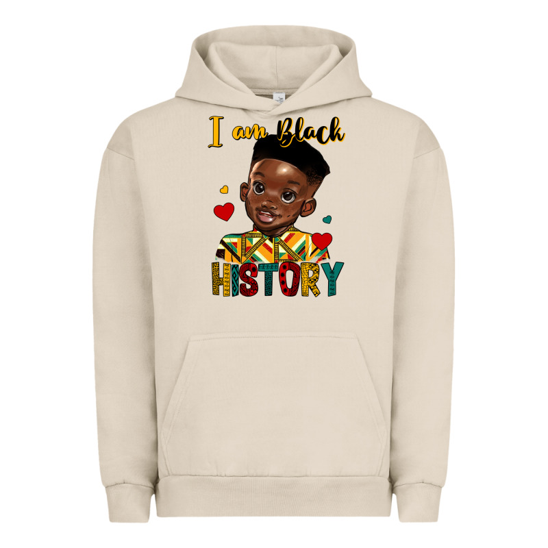 I Am Black History Black Boy Urban Hoodie by HRA Design Shop | Teevron
