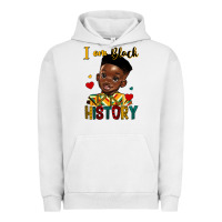 Pigment Lunar Rock i am black history black boy Urban Hoodie - HRA Design Shop