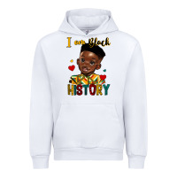 White i am black history black boy Urban Hoodie - HRA Design Shop