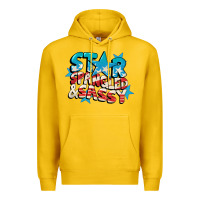 Lemon Star spangled and sassy 4th of july Premium Hoodie - CowGirlArtShop