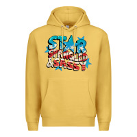 Antique Gold Star spangled and sassy 4th of july Premium Hoodie - CowGirlArtShop