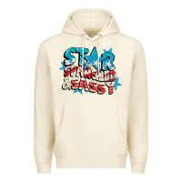 Sandshell Star spangled and sassy 4th of july Premium Hoodie - CowGirlArtShop