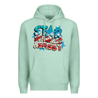Seafoam Star spangled and sassy 4th of july Premium Hoodie - CowGirlArtShop