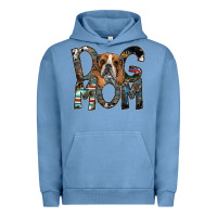 Pigment Pebble Blue dog mom Urban Hoodie - SublimationCraftShop