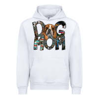 White dog mom Urban Hoodie - SublimationCraftShop