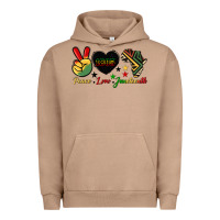 Pigment Burro peace love juneteenth 1865 Urban Hoodie - HRA Design Shop