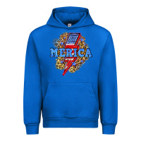 Cobalt Merica lightning bolt Urban Hoodie - Neo Western