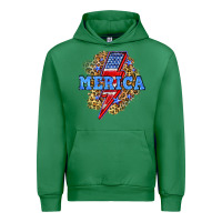 Emerald Merica lightning bolt Urban Hoodie - Neo Western