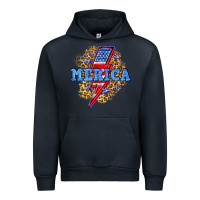 Navy Merica lightning bolt Urban Hoodie - Neo Western
