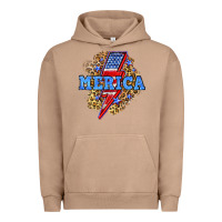 Pigment Burro Merica lightning bolt Urban Hoodie - Neo Western
