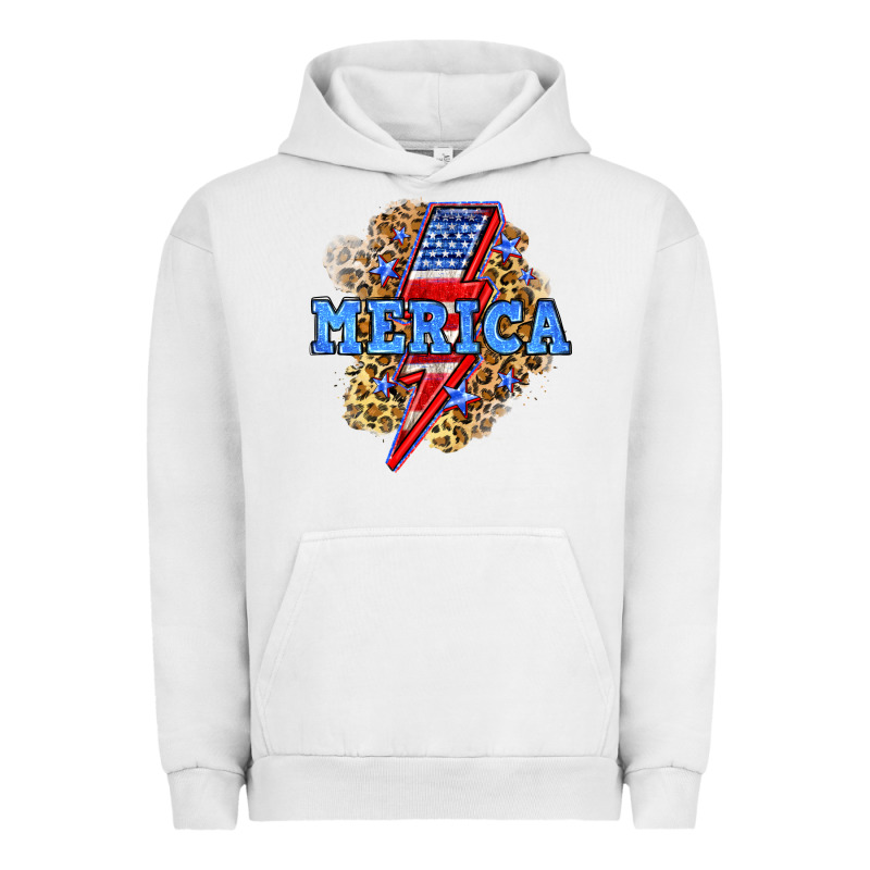 Merica Lightning Bolt Urban Hoodie by Neo Western | Teevron