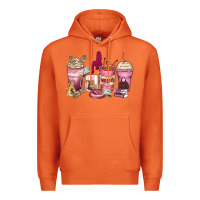 Carrot Girl boss coffee cups Premium Hoodie - Zillion Design Studio