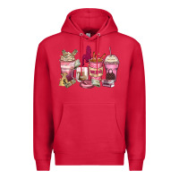 Cardinal Girl boss coffee cups Premium Hoodie - Zillion Design Studio