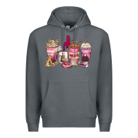 Rock Girl boss coffee cups Premium Hoodie - Zillion Design Studio