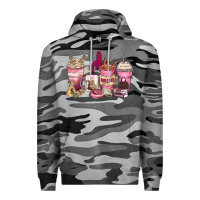 Slate Camo Girl boss coffee cups Premium Hoodie - Zillion Design Studio