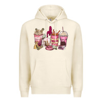 Tofu Girl boss coffee cups Premium Hoodie - Zillion Design Studio