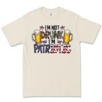 Bone I'm Not Drunk I'm Patriotic Premium Tee - CowhideDigitalArt