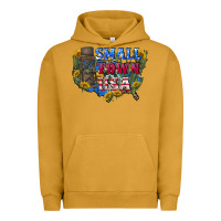 Pigment Peanut Butter Small town usa 4th of july Urban Hoodie - CowGirlArtShop